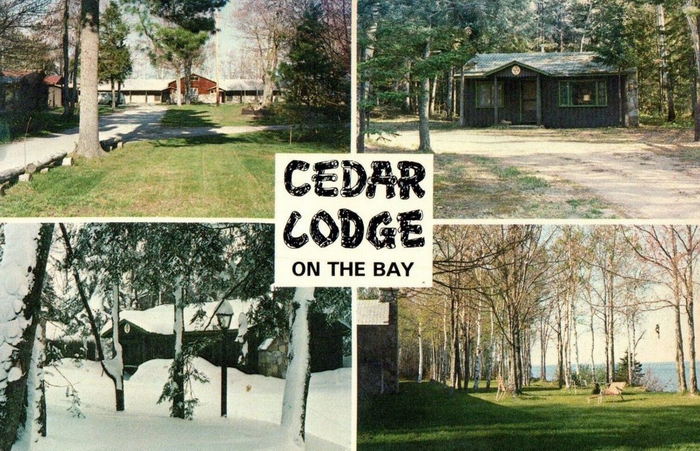 Fergusons Cedar Lodge - Vintage Postcard (newer photo)